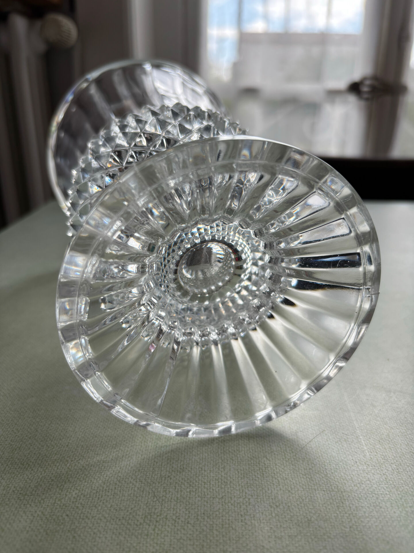 Crystal vase from Arques