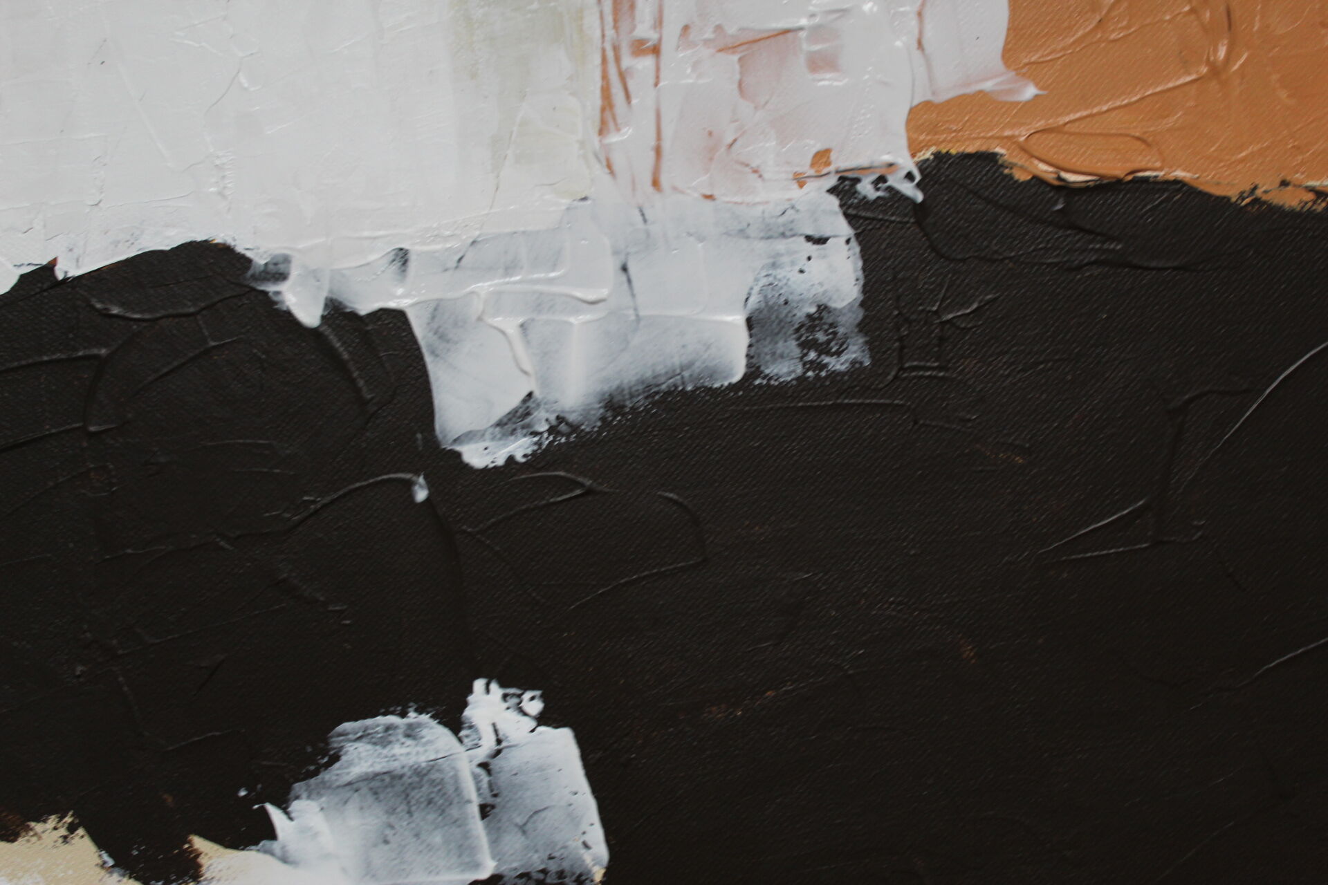 Acrylic canvas "earth" for living room decoration