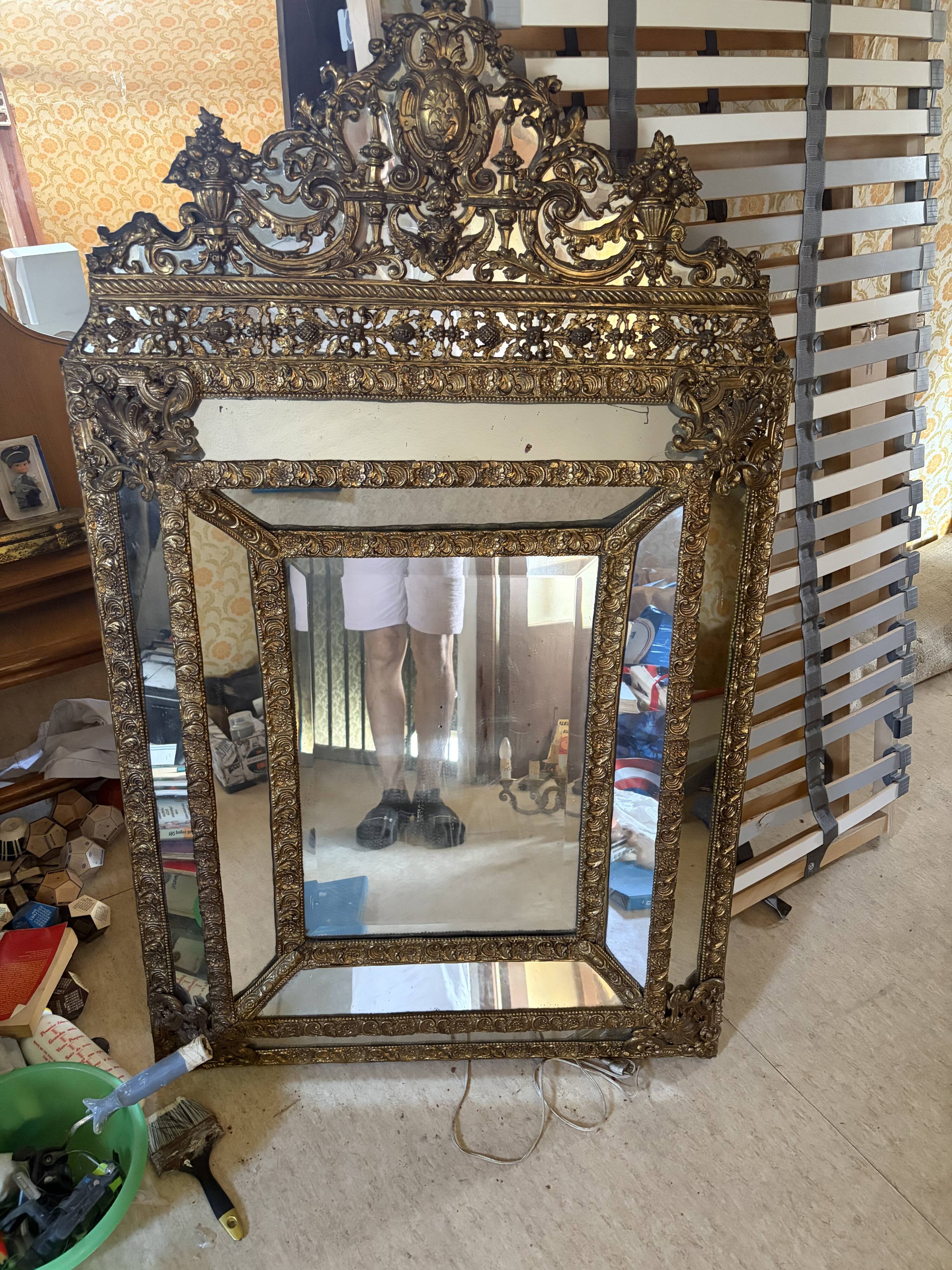 Mirrored doors
