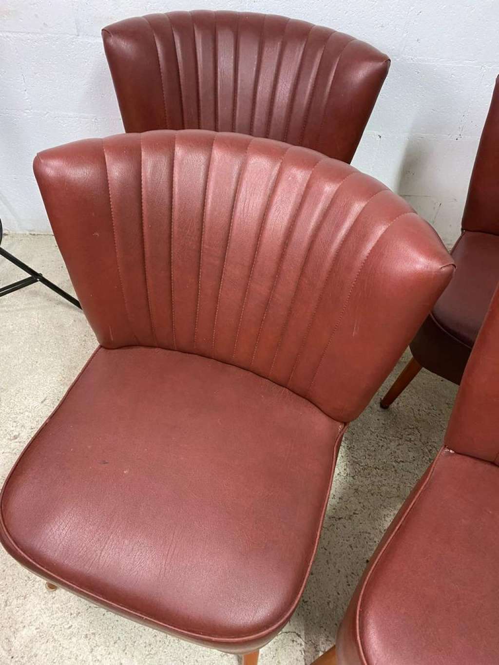 Vintage cocktail chair armchair single-seater