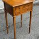 High bedside table Louis XVI in solid wood