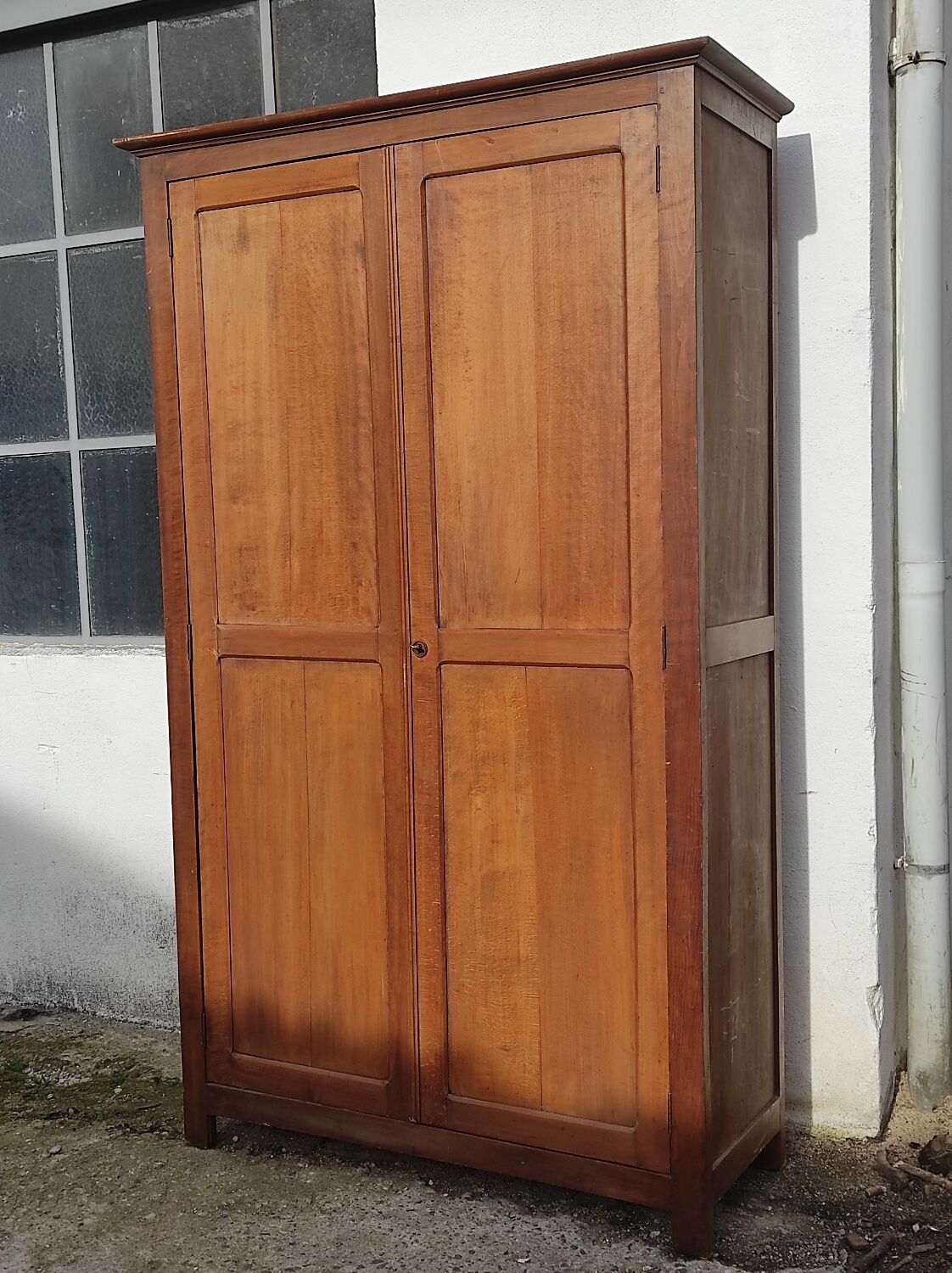 Old wardrobe vintage parisian