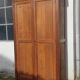 Old wardrobe vintage parisian