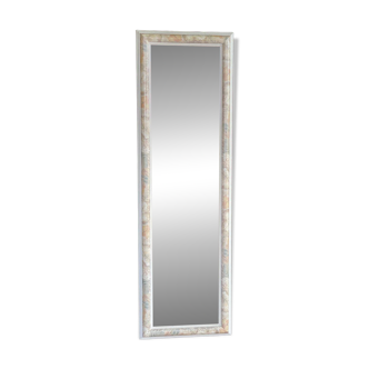 Miroir art déco fleurs 130x40cm