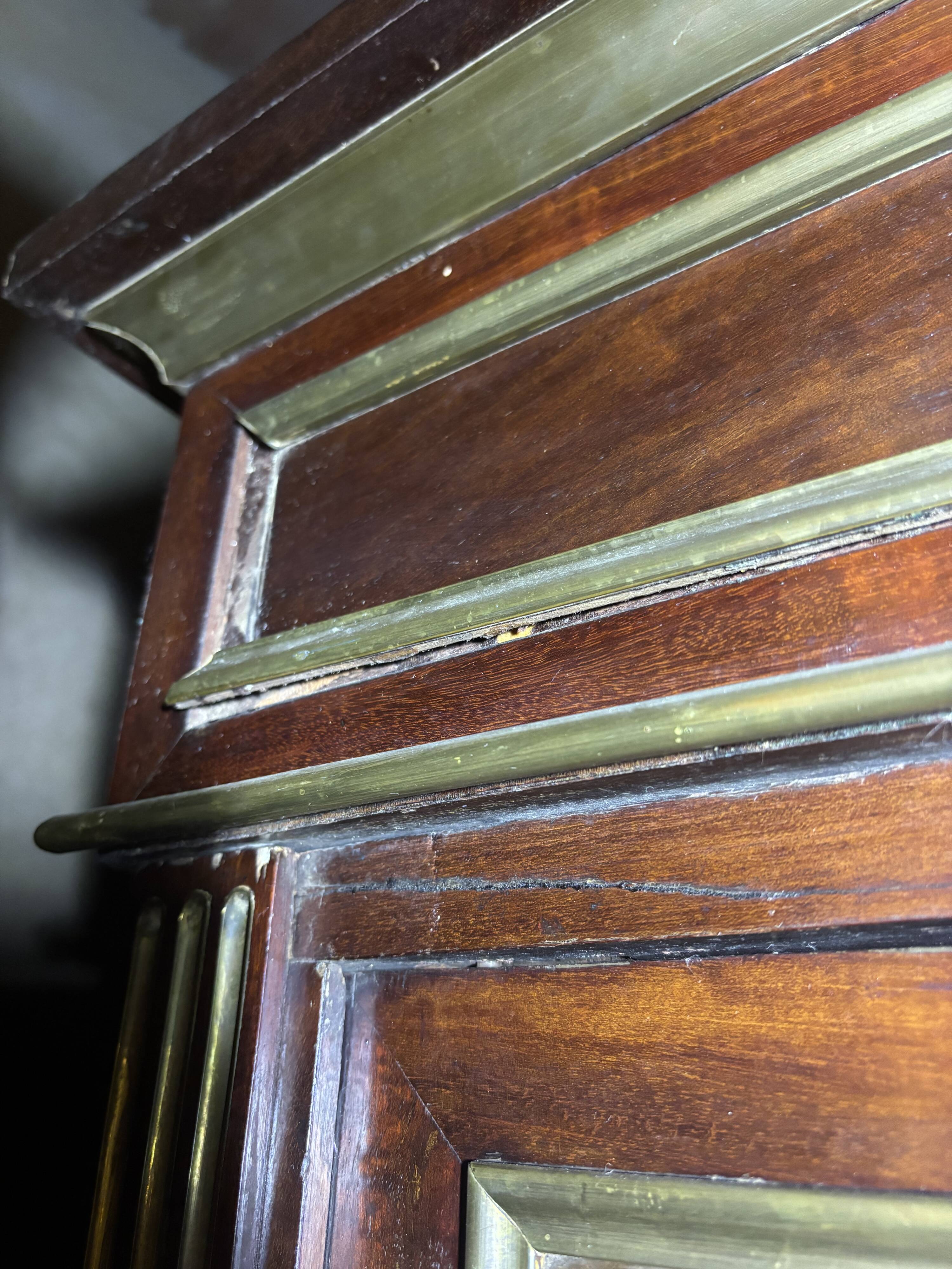 Library - Louis XVI style display case from the Napoleon III period