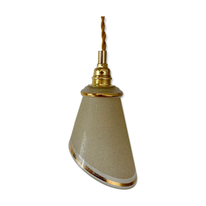 Baladeuse tulipe vintage en verre