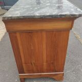 Medieval dresser Louis-Philippe in walnut