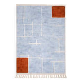 tapis en laine naturelle artisanal fait main 2x3m