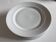 Set of 6 neo-classical pearl white porcelain dinner plates by Bareuther.