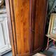 Corner cabinet in solid ash, circa 1840