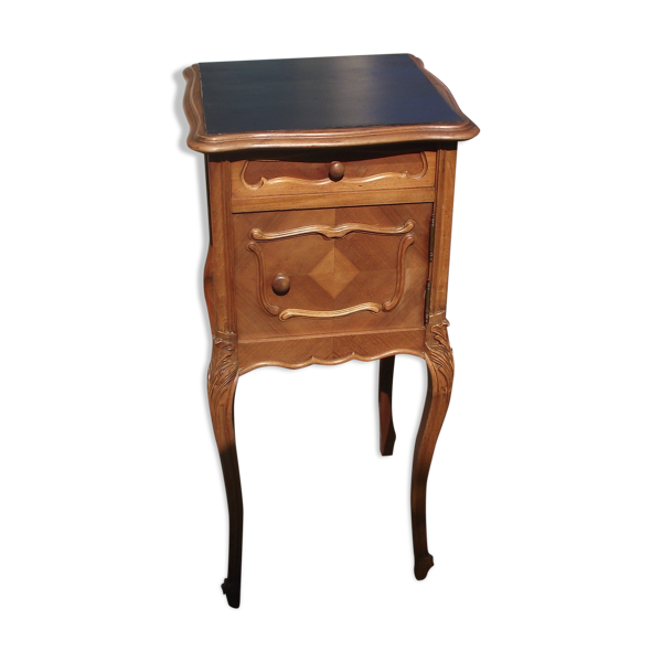 Chevet style Louis XV noyer fin 19 ième début 20 ième