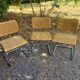 Set of 3 Cesca B32 chairs by Marcel Breuer