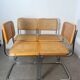 Lot de 4 chaises Cesca Marcel Breuer made in Italy b32