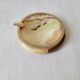 Onyx and brass ashtray