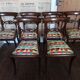 Set of 6 Regency mahogany chairs