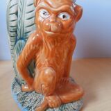 1980 barbotine monkey jug