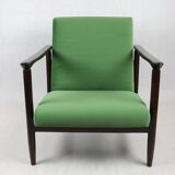 Light Green Velvet GFM-142 Armchair by Edmund Homa, 1970s