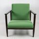 Light Green Velvet GFM-142 Armchair by Edmund Homa, 1970s