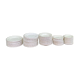 Service of 84 vintage white porcelain plates.