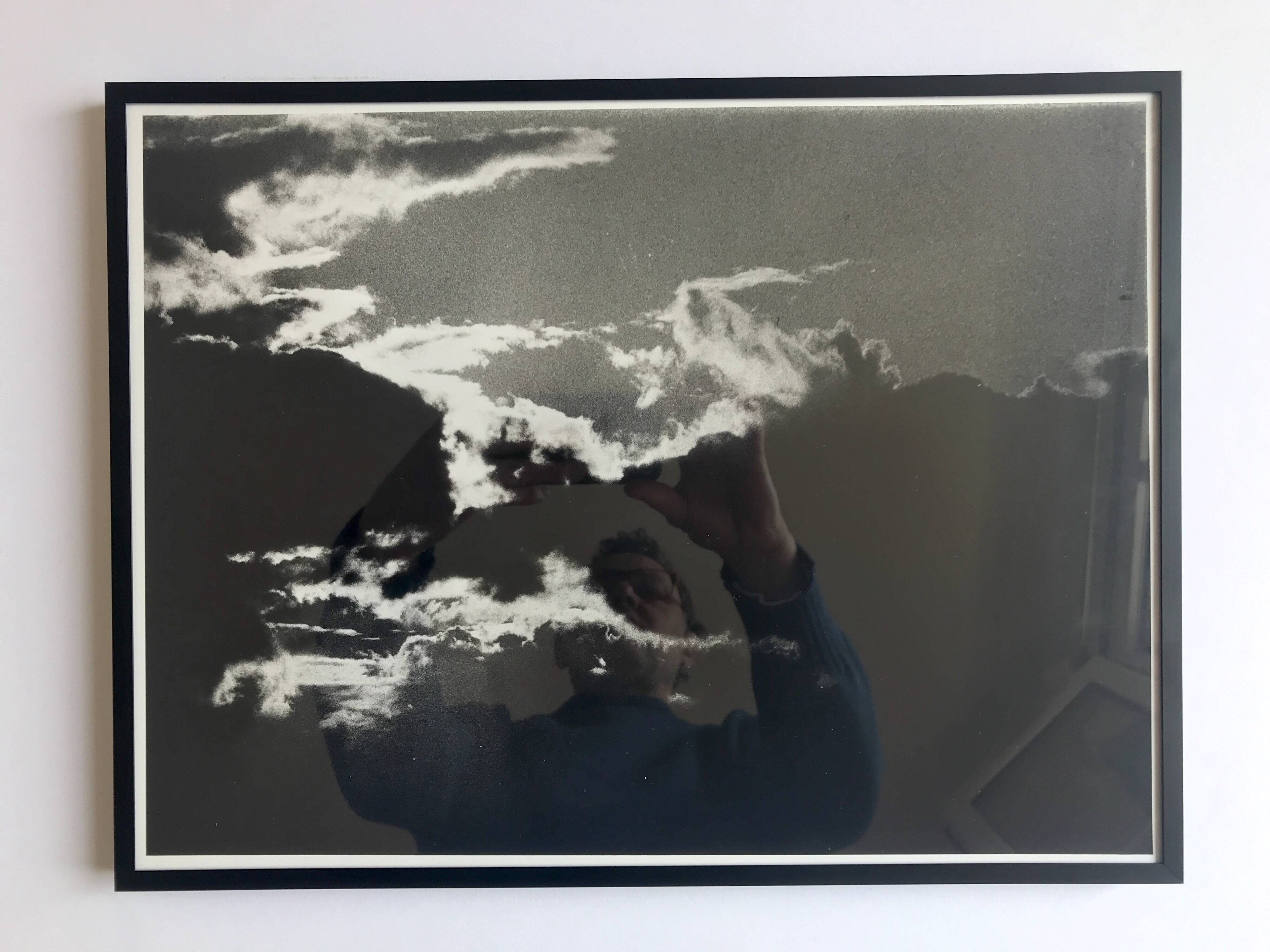Rosine nusimovici, untitled (cloud iv), c 1980. black and white silver print