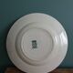 Saint-Amand ironstone and Hamage Campanule flat plate