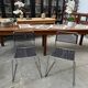 Pair of Melker Spaghetti chairs