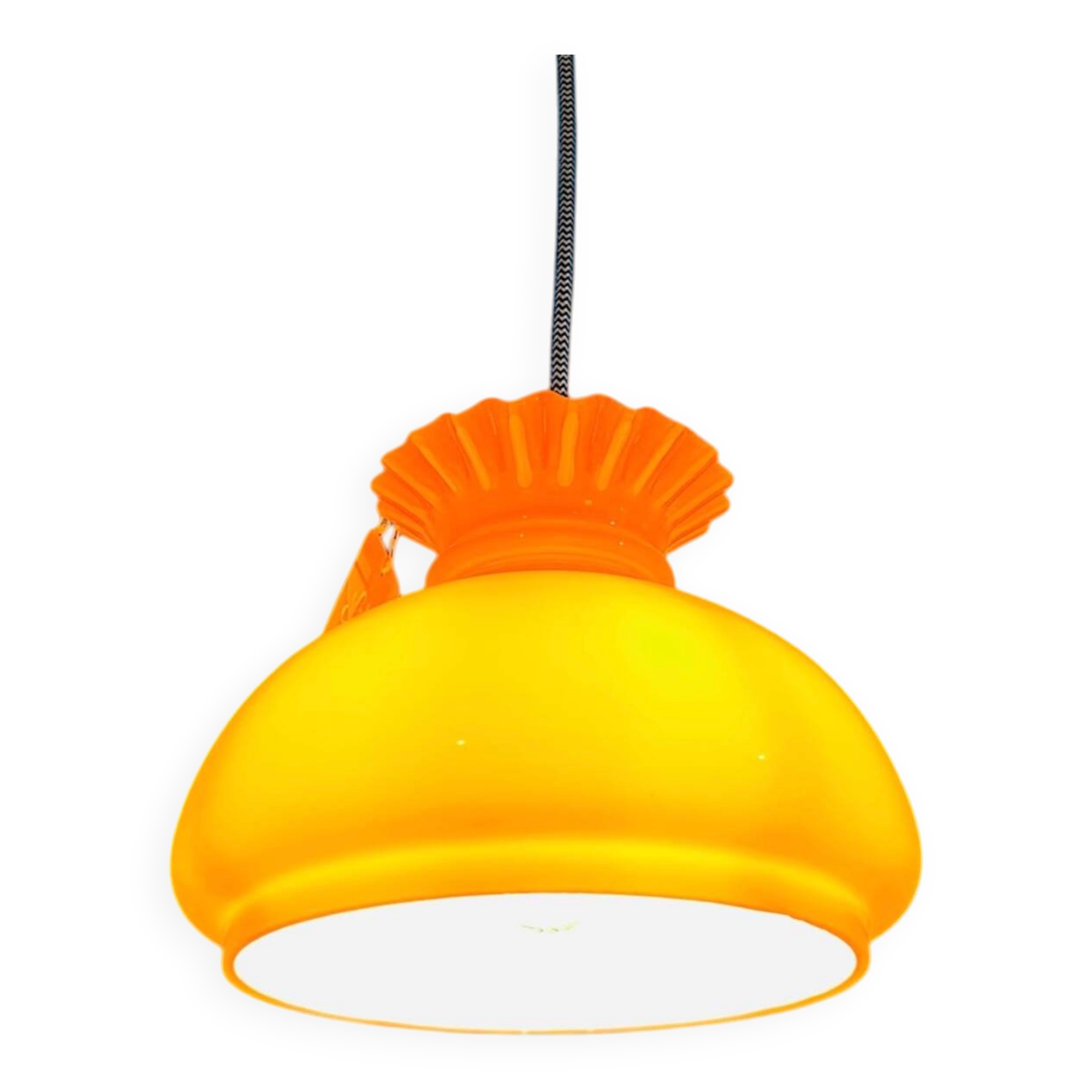 Vintage opaline pendant