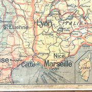 Old Vidal-Lablache map 7, Mézières, T41, 1900 - France Trains