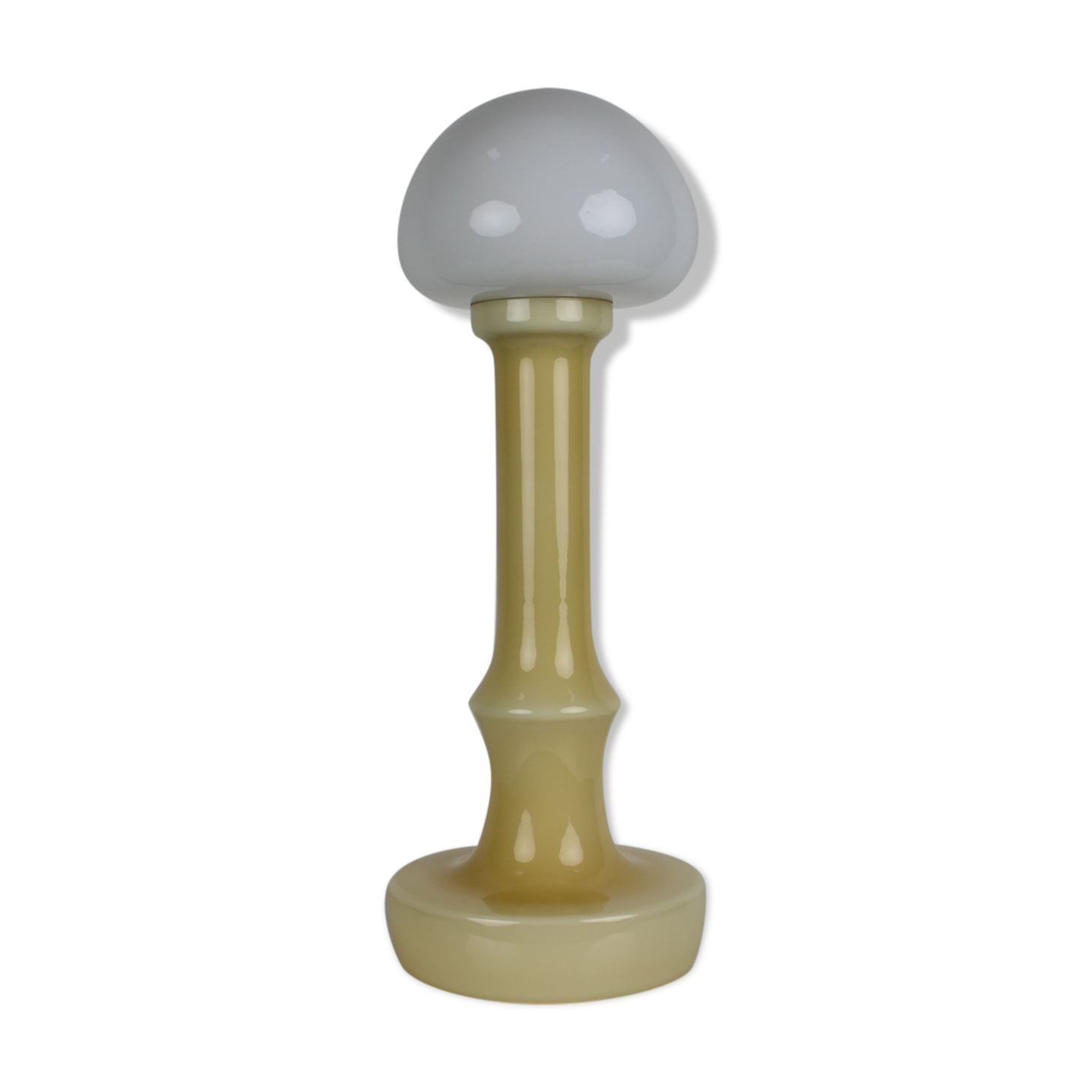 Mid-century  all glass table lamp designed by Ivan Jakeš, 1970's.