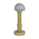 Mid-century  all glass table lamp designed by Ivan Jakeš, 1970's.