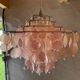 Mother-of-pearl chandelier