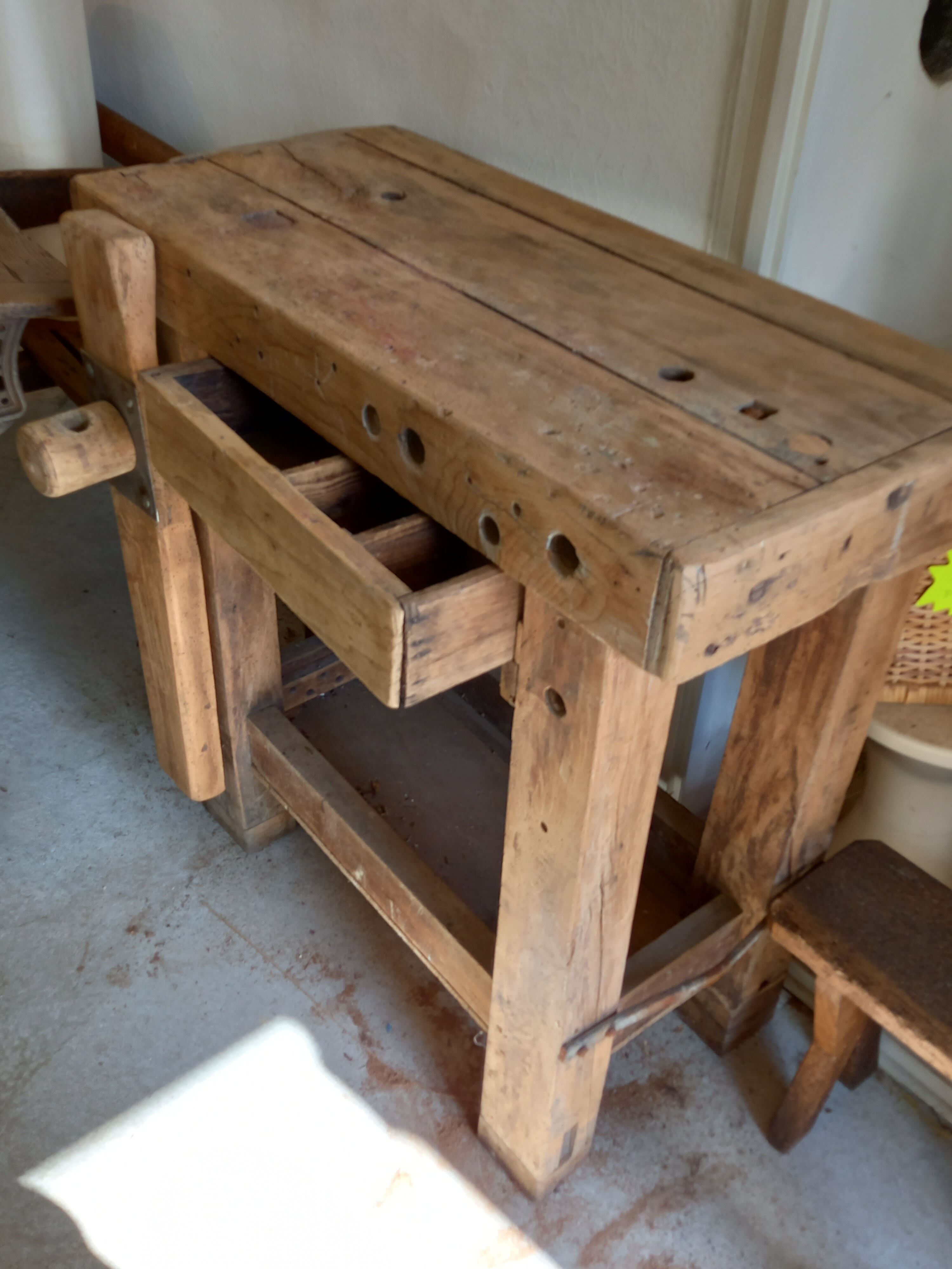 Workbench carpenter old format rare