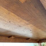 Dining farm table 250cm solid oak 1980