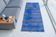 Blue Vintage Stripe Kilim Rug