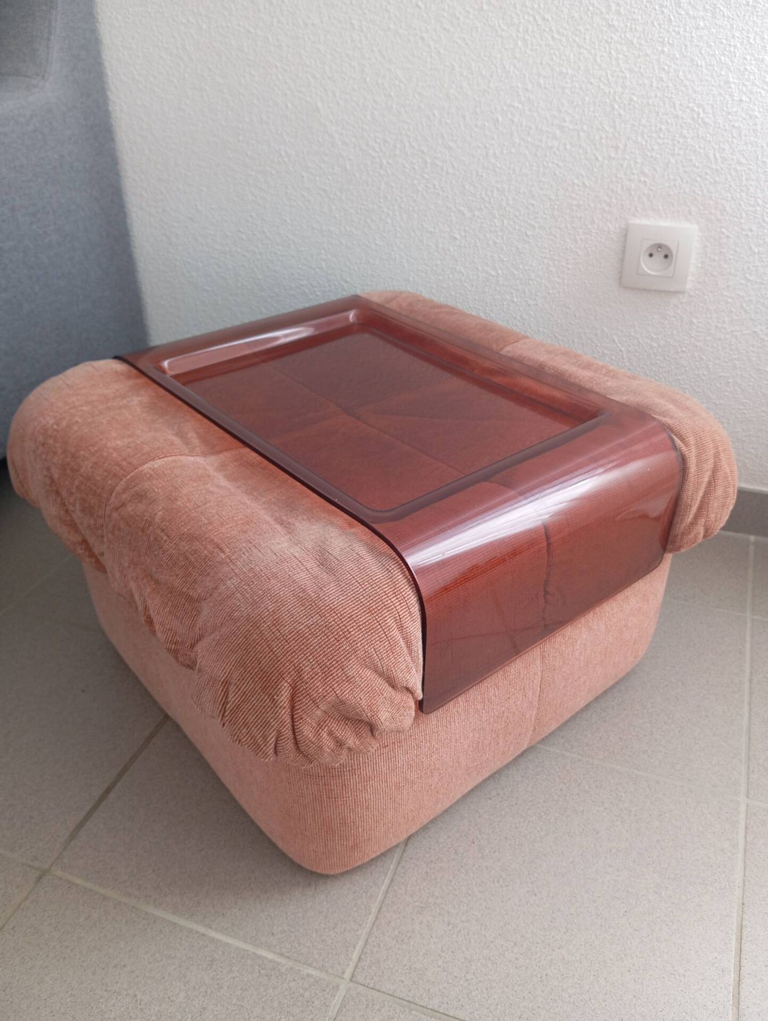 Pouf vintage Cinna