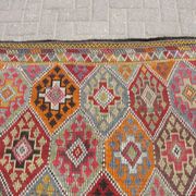 Large Kilim Rug, Vintage Rug, Home Decor rug, Turkish Kilim