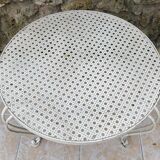 Metal garden table