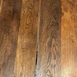 Double-sided oak desk – 19th century – Clichy Carpentry