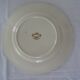 Plat rond  Sarreguemines faience ancienne fleurs STRASBOURG