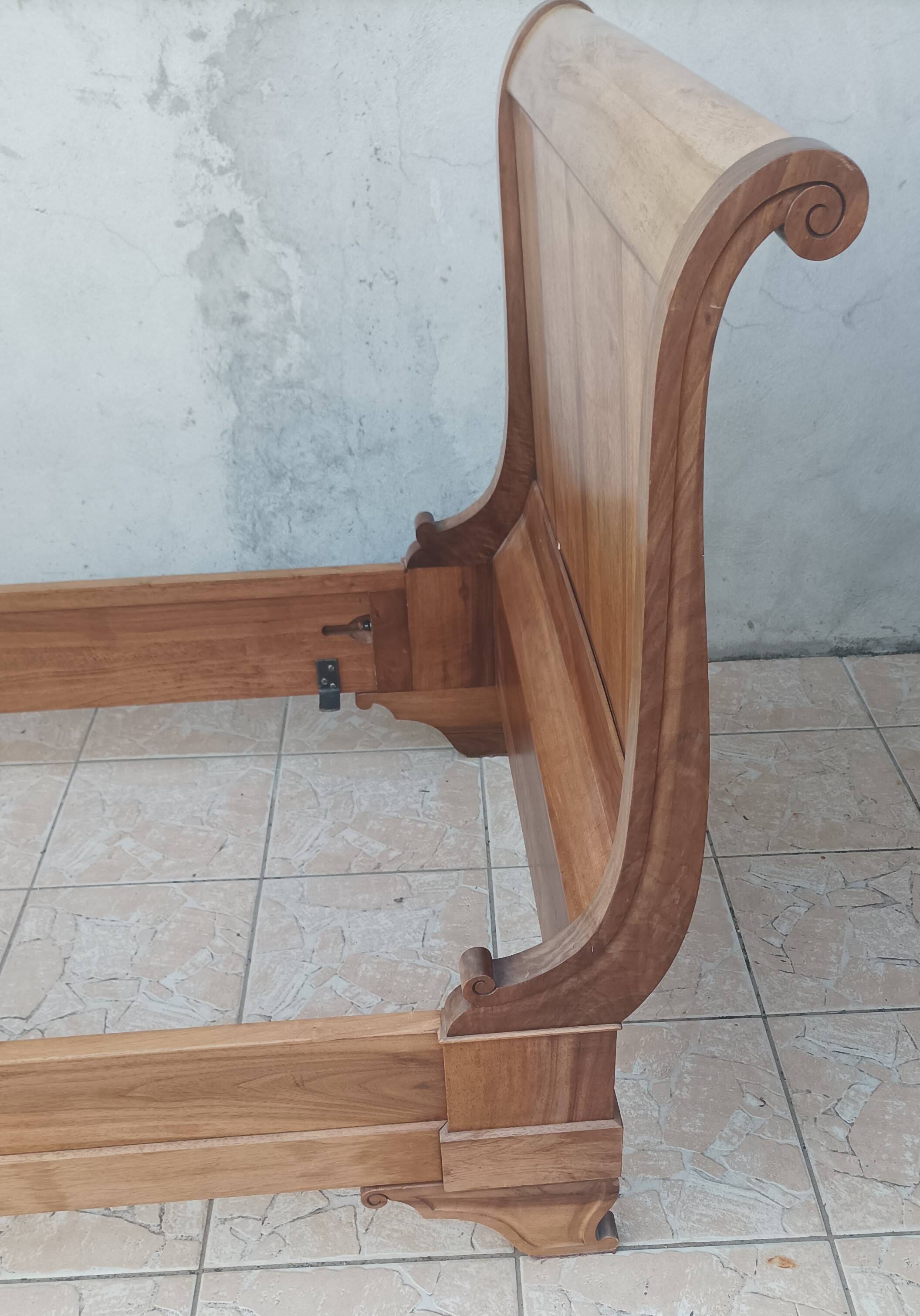 Empire Style Mahogany Bed