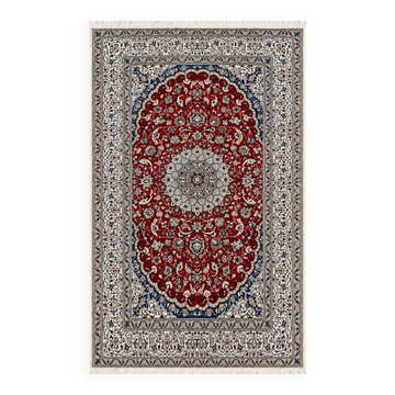 Persian Nain carpet wool and silk 300x200 cm