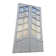 Art Nouveau double doors with small panes.