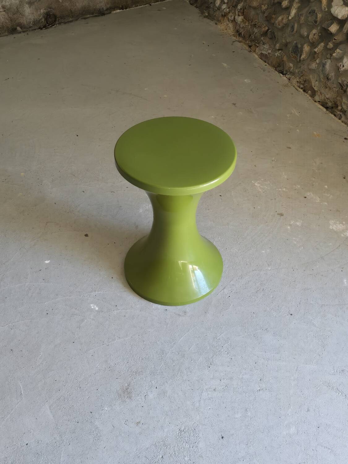 Tam-tam Stamp 1970 mustard color