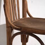 Anciennes chaises de bistro de style viennois (vers 1920). Ensemble de 4 pièces #1