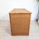 Pair of wicker and bamboo desks, Dal Vera, vintage