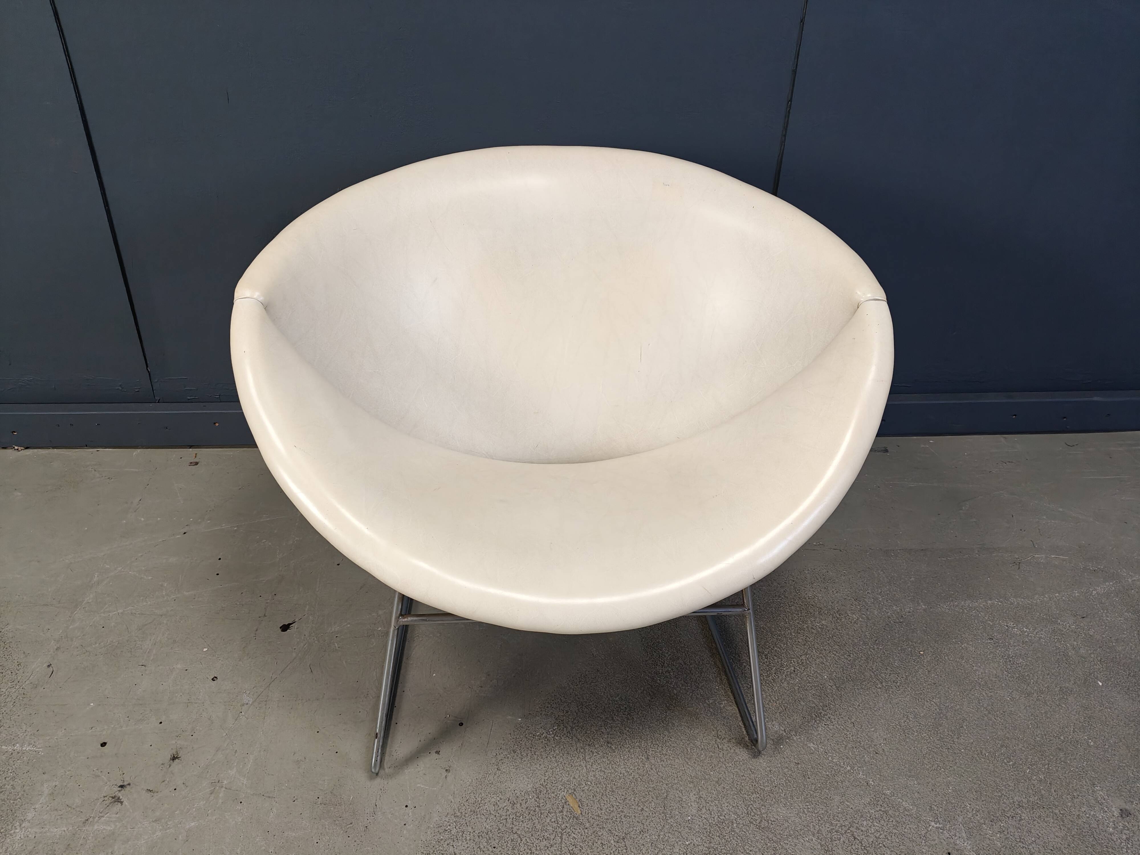 Vintage cocco Chair by Rudolf Wolf for Rohé Noordwolde, 1960s
