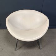 Vintage cocco Chair by Rudolf Wolf for Rohé Noordwolde, 1960s
