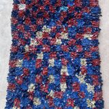 Colorful Boucherouite Moroccan rug - 86 x 152 cm