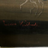 Still life with cabbage old painting