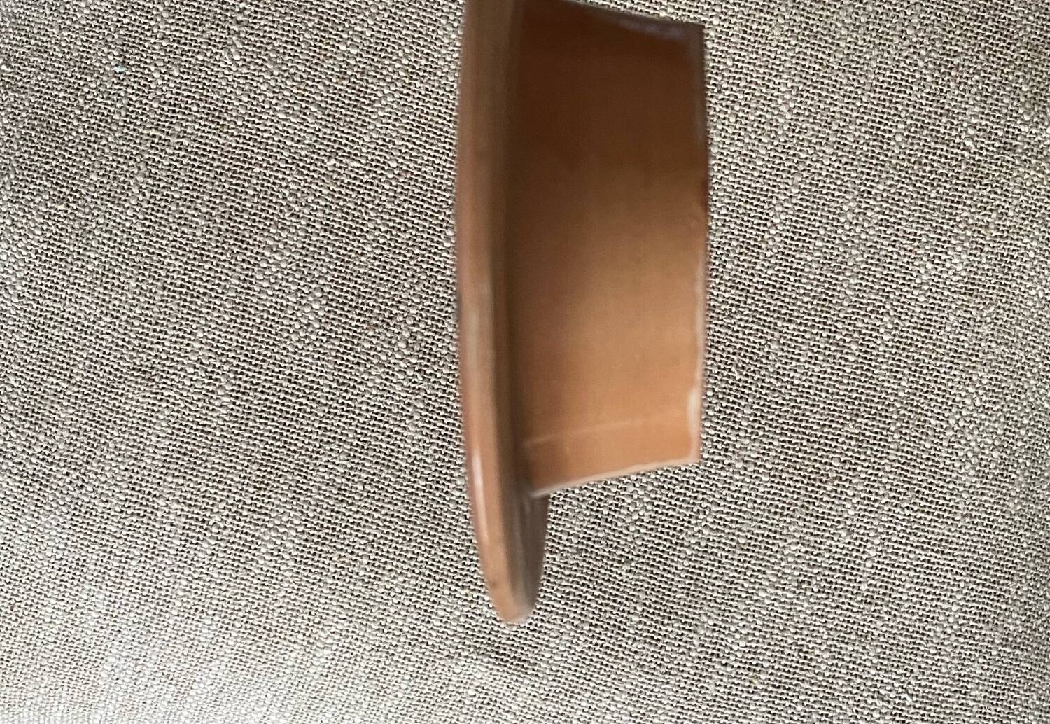 1 Berber ashtray in varnished terracotta